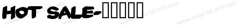 HOT SALE字体转换